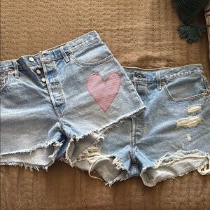 Levi’s 501 shorts women